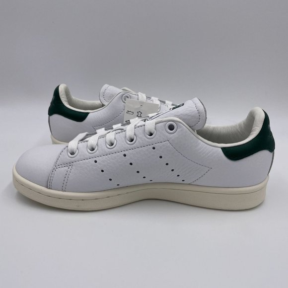Adidas Stan Smith White / Green Womens Shoes - Picture 2 of 8